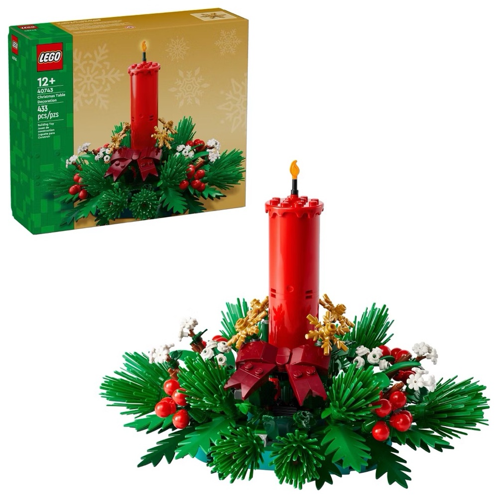 LEGO nwt Christmas Table Decoration Building Toy 40743